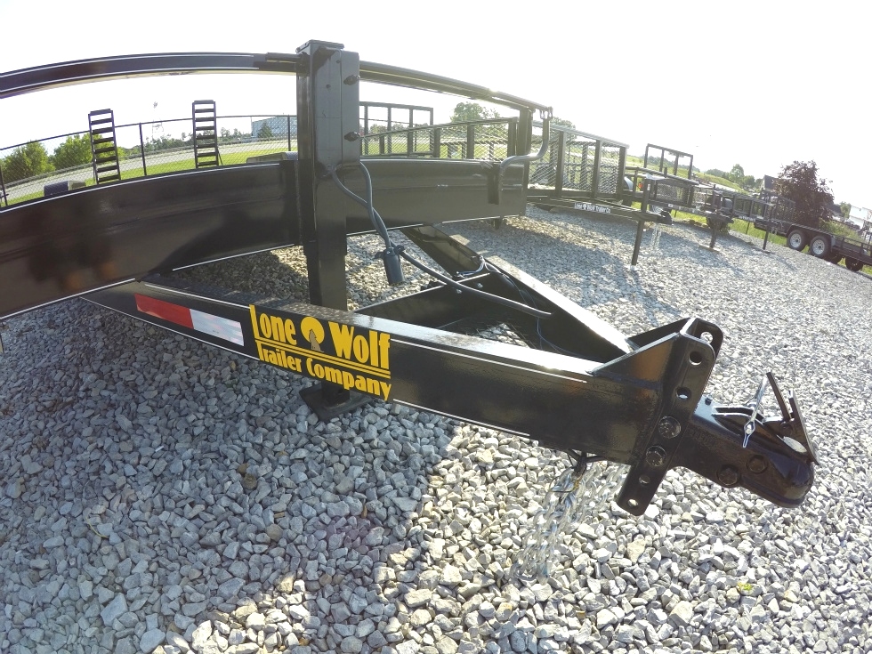 Lone Wolf Heavy Duty 10K Equipment Trailer hHomesteader Trailers 